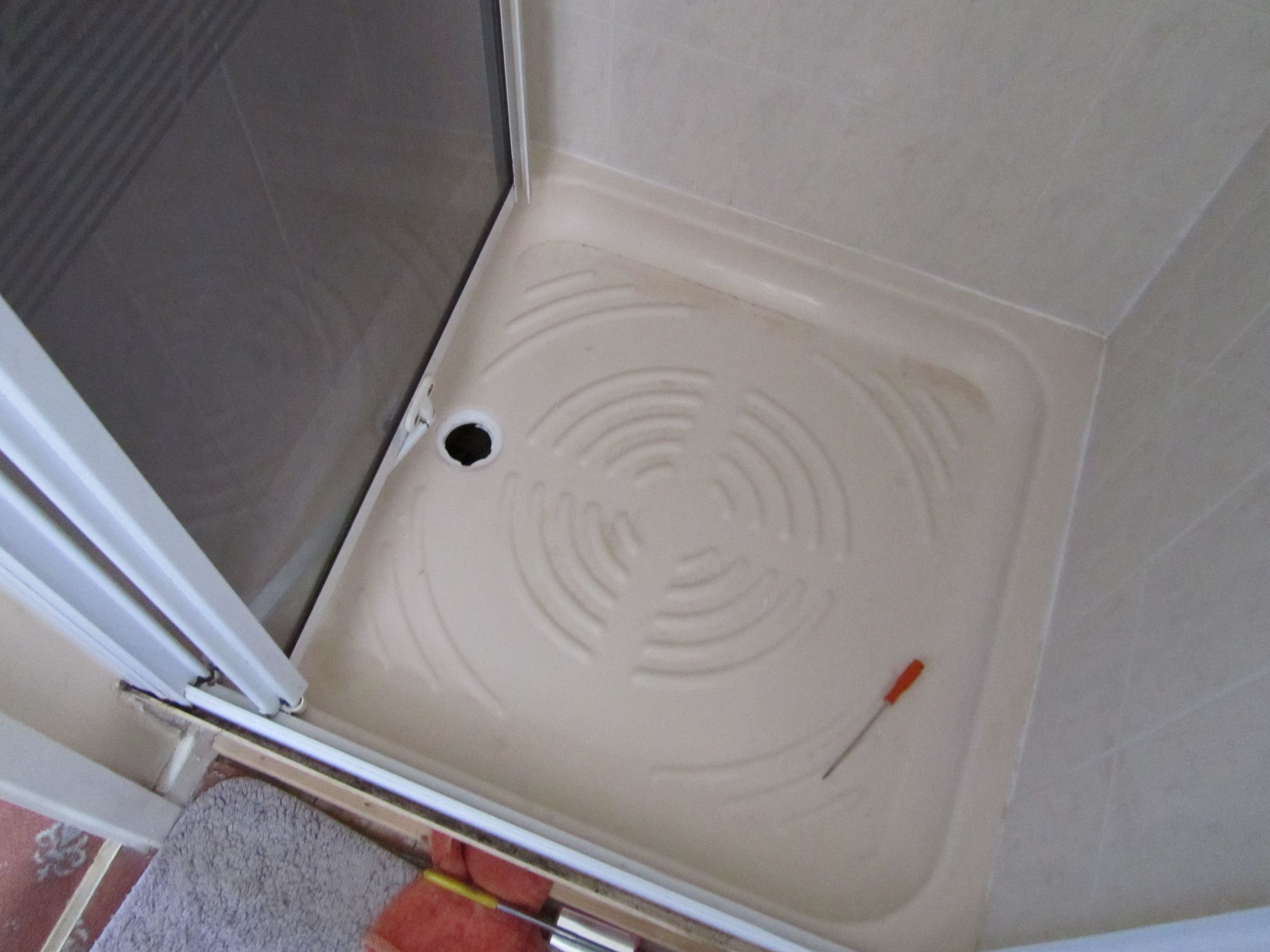 Plastic Welding a Cracked Shower Base