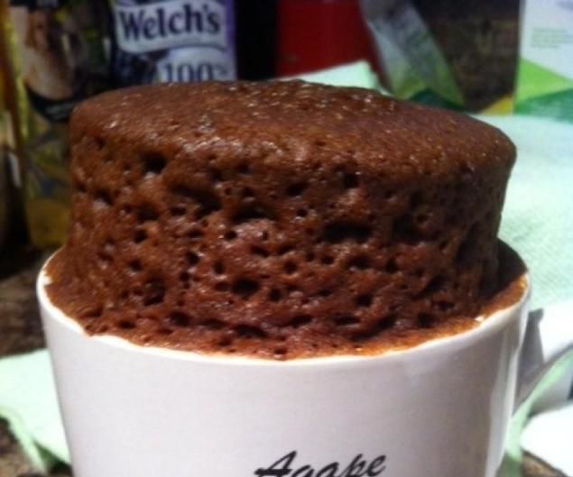 5 Minute Chocolate Mug Cake