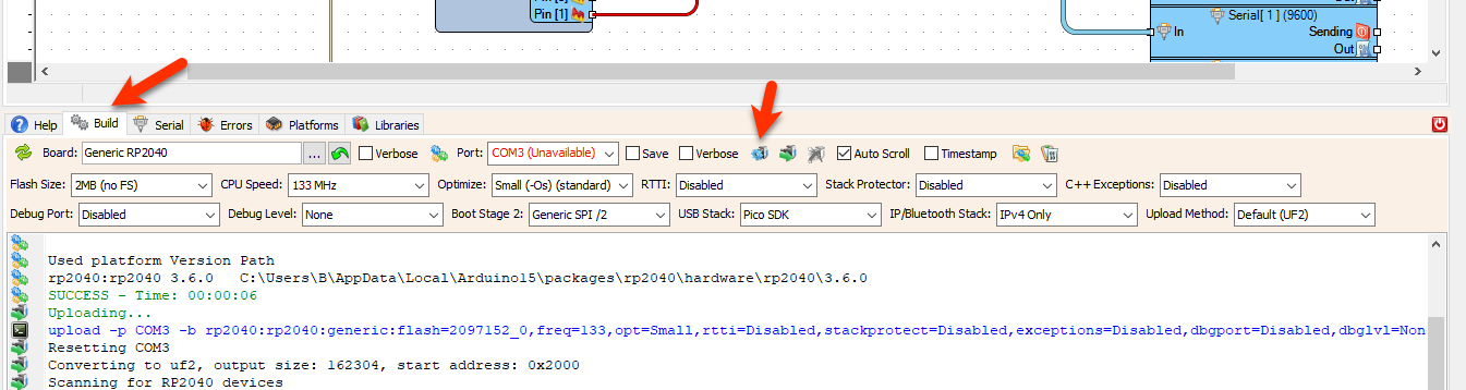 Generate, Compile, and Upload the Project photo 2