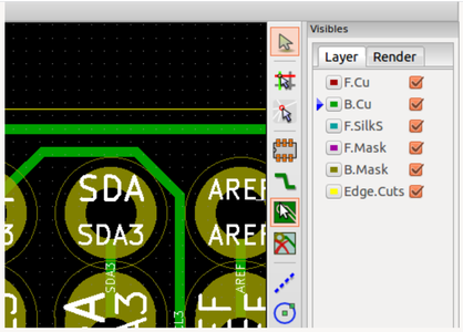 Drawing Pcb Filled Zone on Kicad 