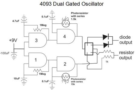 Clock Module 4093 4093 Weird Noise Generator : 4 Steps - Instructables