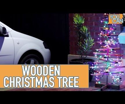 Simple Wooden Christmas Tree