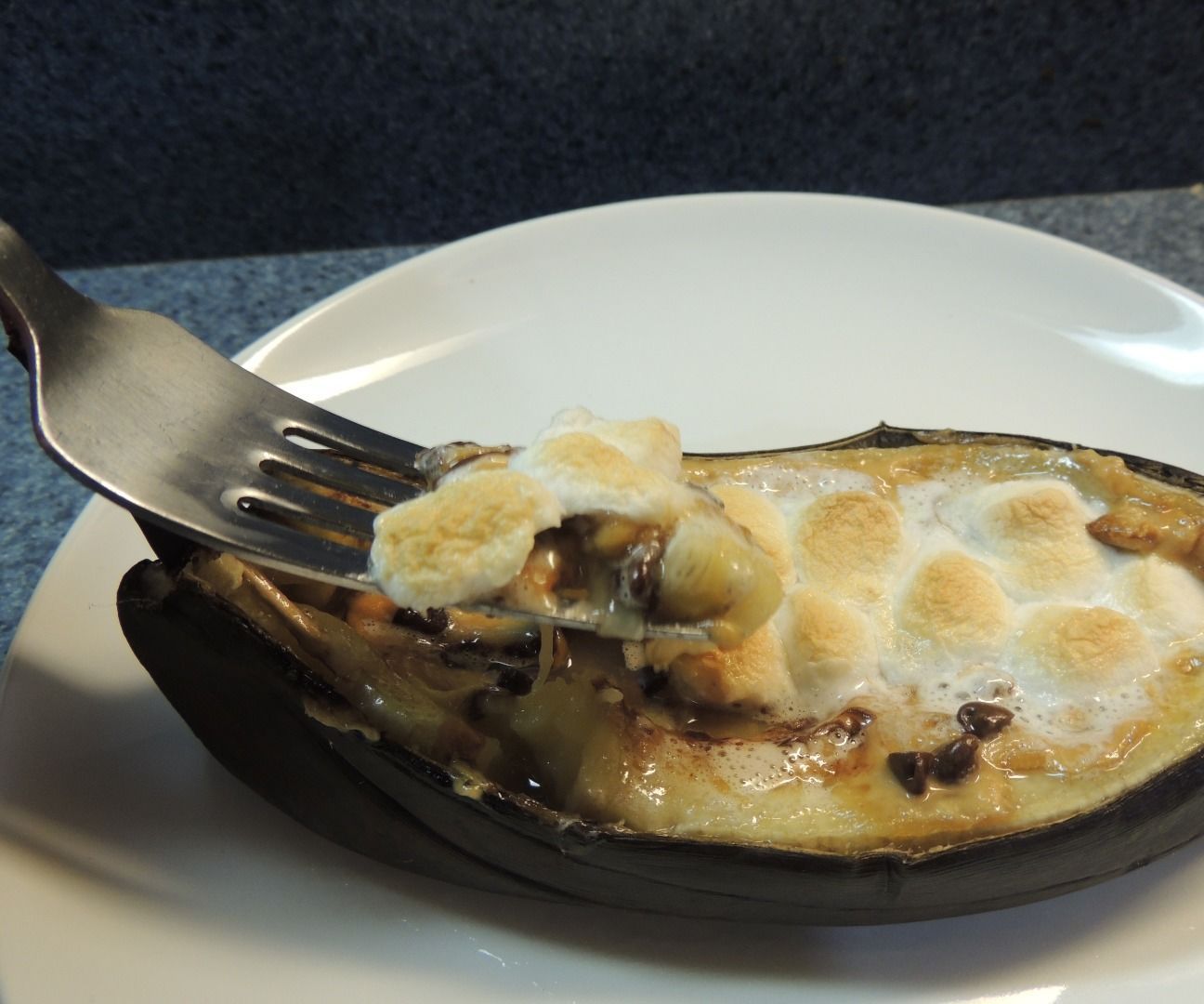 10 Minute Baked Banana Boats