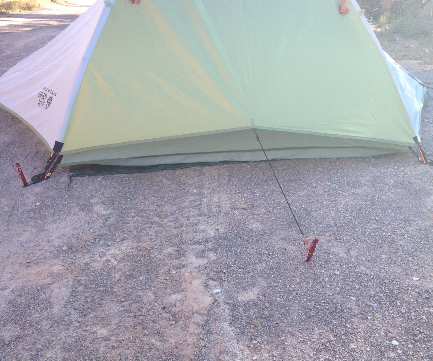 Tent Rainfly Modification