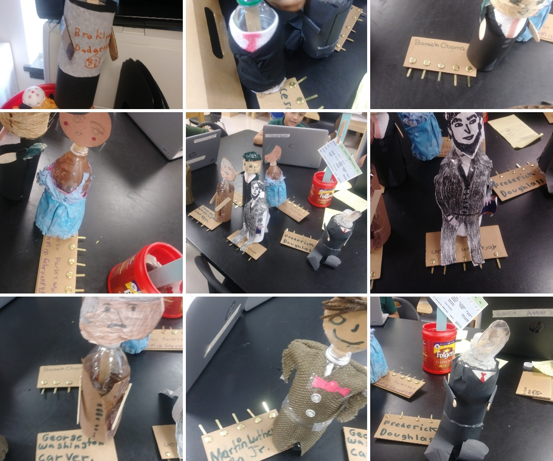 Biography Bottles With Makey Makey