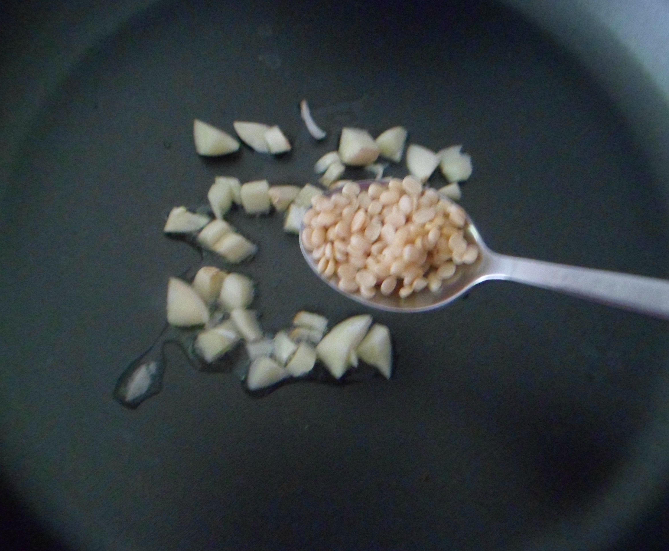 Garlic Rice With Lentil Spice Powder 7 Steps Instructables