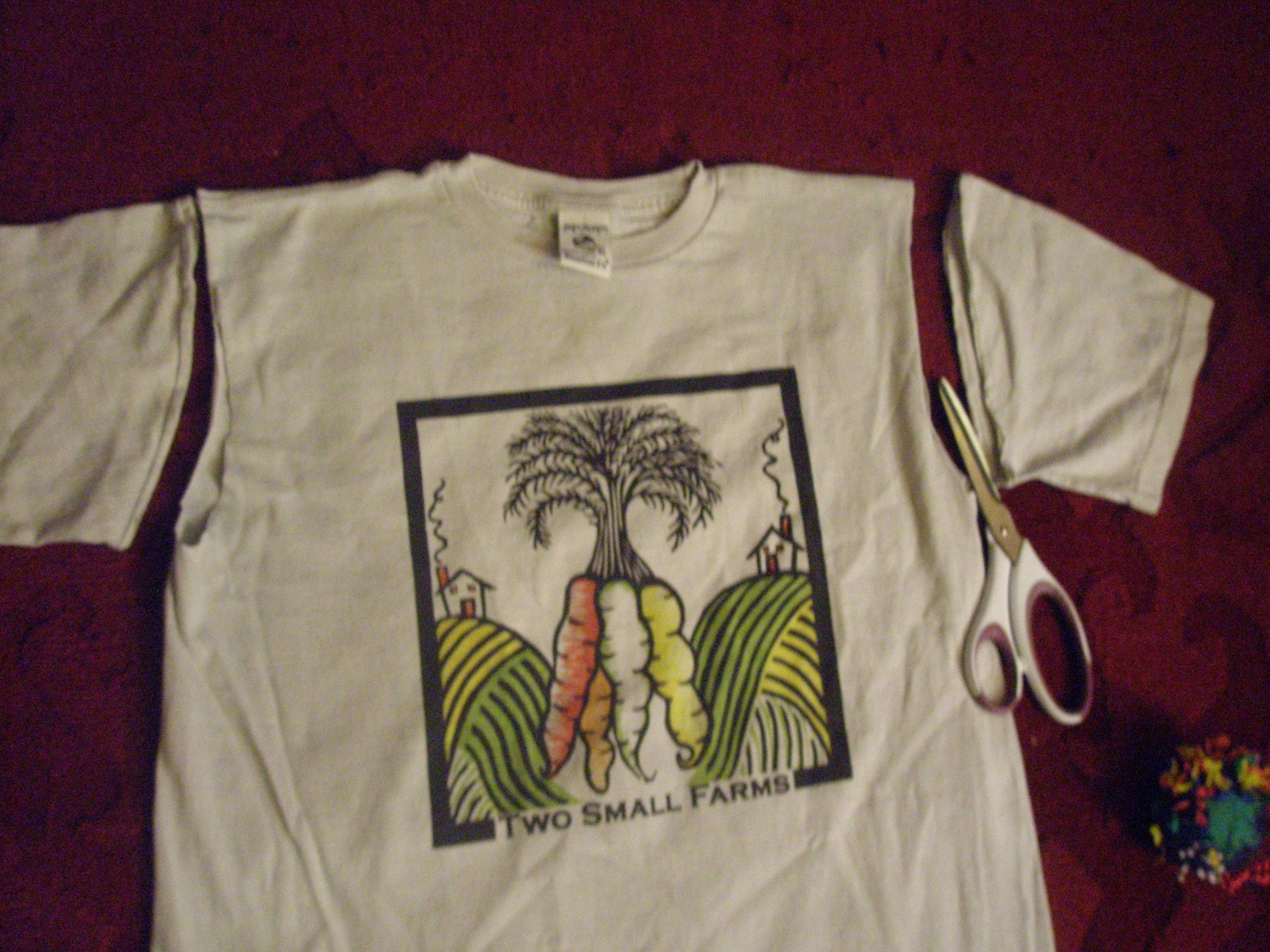 How to Make a Drawstring Backpack Out of a Tshirt 6 Steps