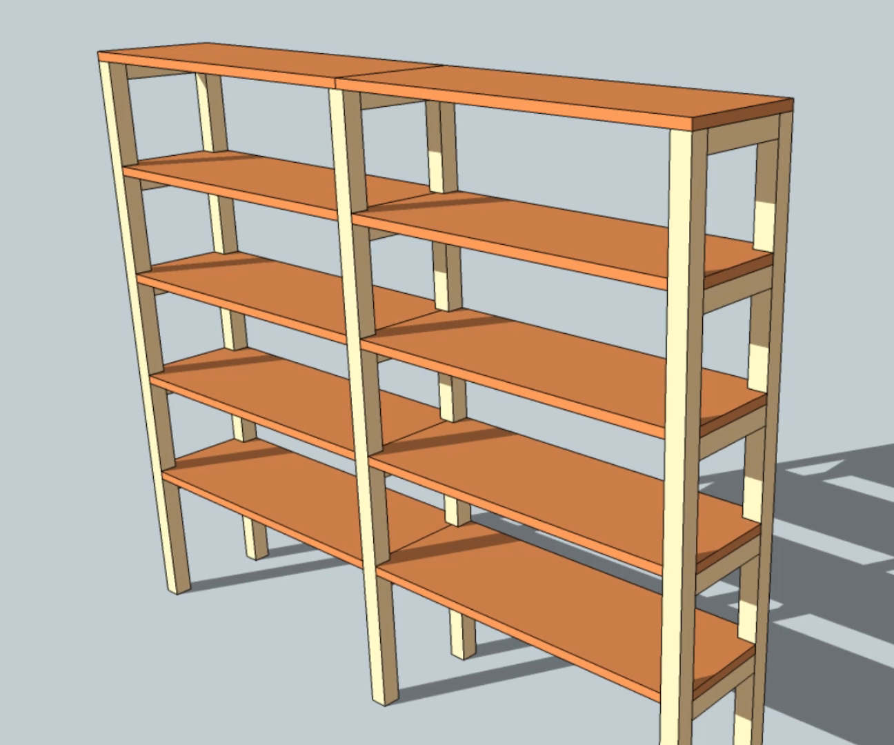 DIY Shelving Unit