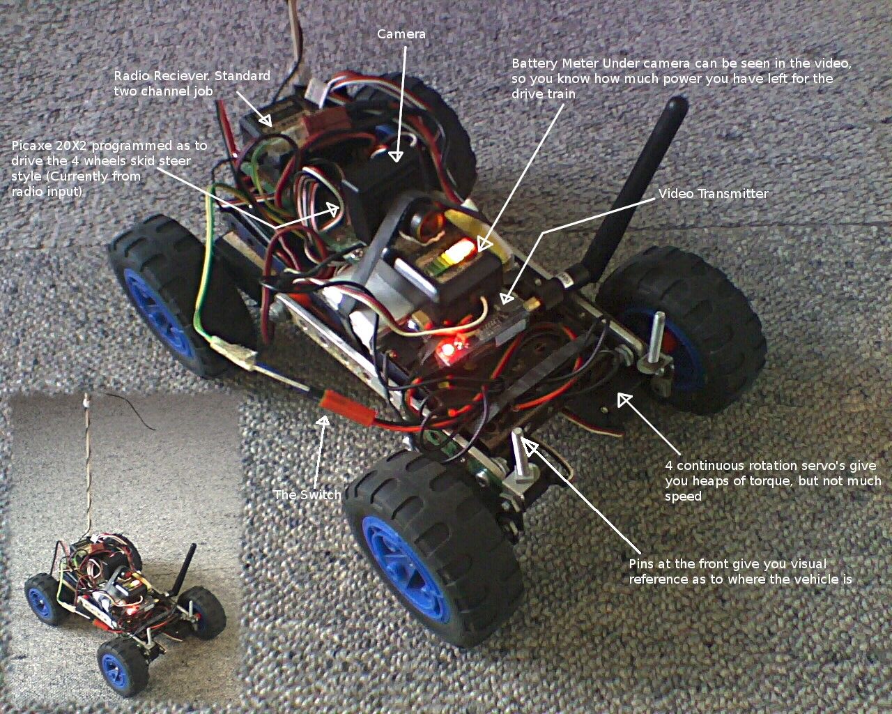 Little Mister Anywhere (The 4WD Unstoppable Bot)