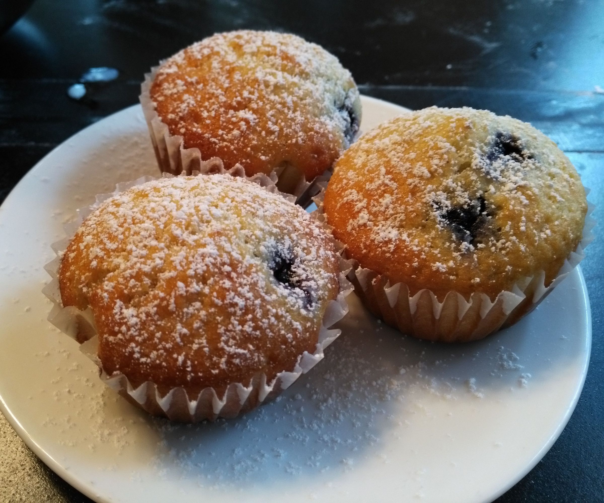 Luscious Lemon Berry Muffins
