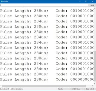 Reading Code From Your Remote