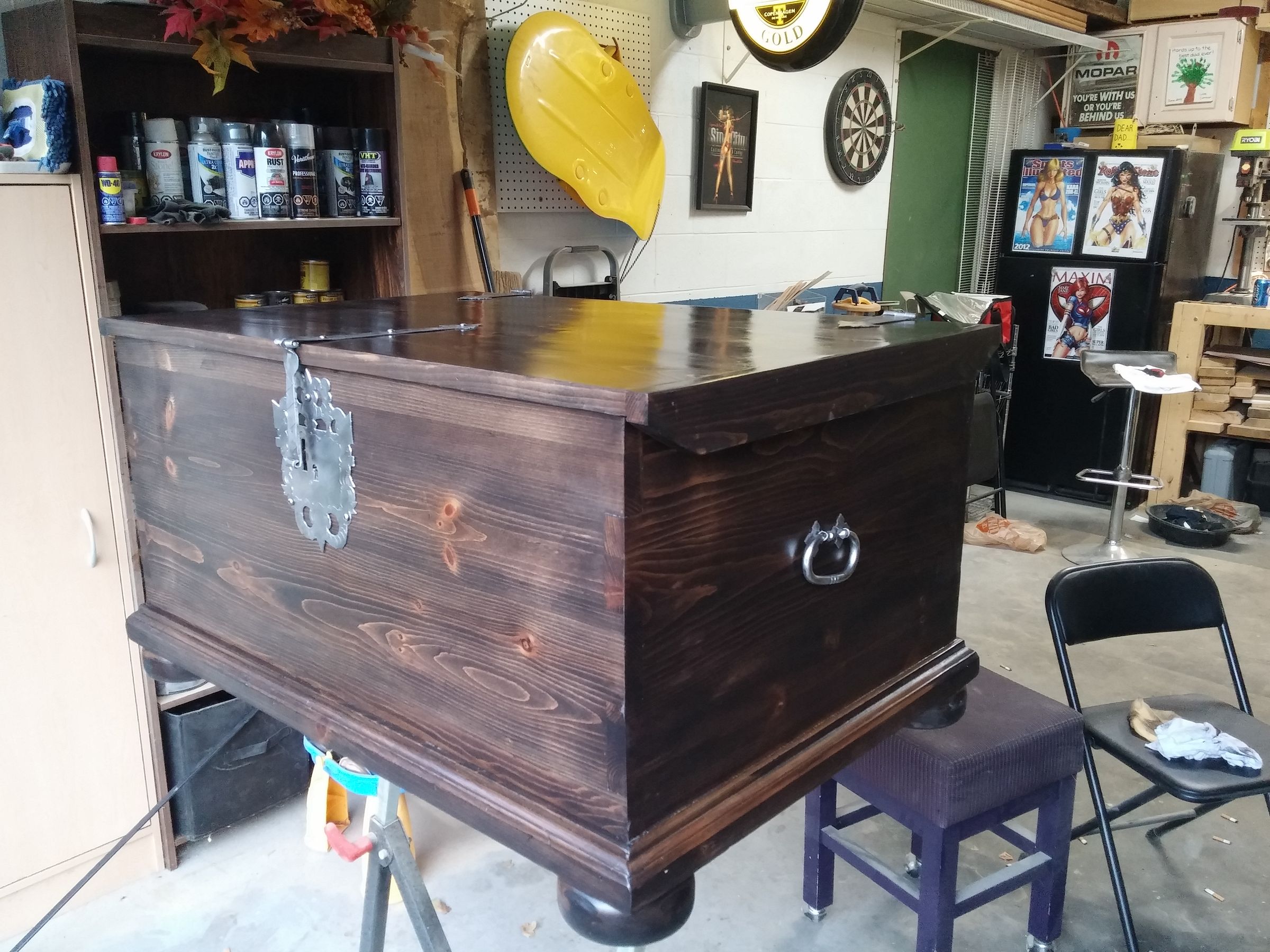 Breathing New Life Into a Tired Old Toy Chest (And How to Refinish Wood