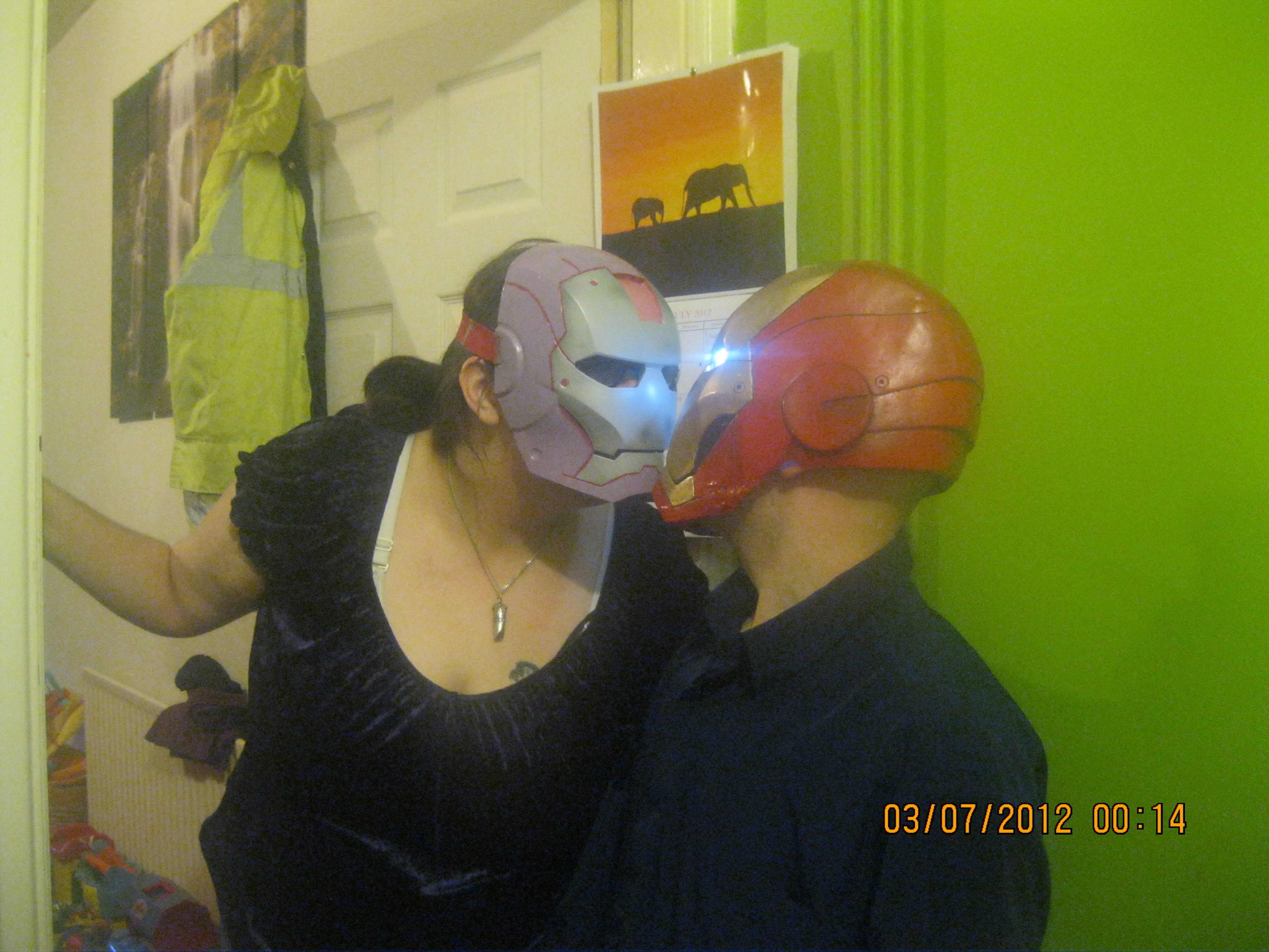 Female Iron Man Helmet