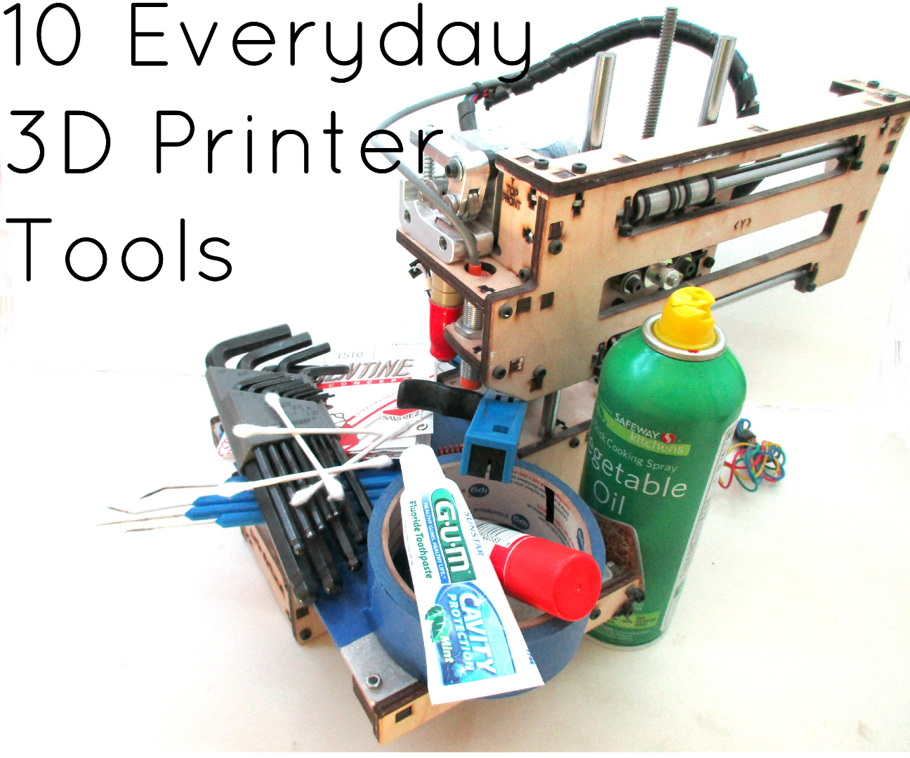 10 Everyday 3D Printer Tools