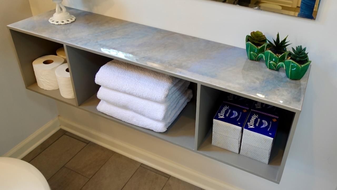 Plywood Wall Hung Bathroom Storage Cabinet : 5 Steps (with Pictures) - Instructables