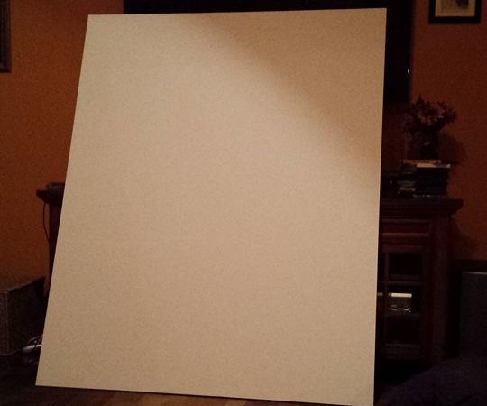 Making a Paper Canvas!