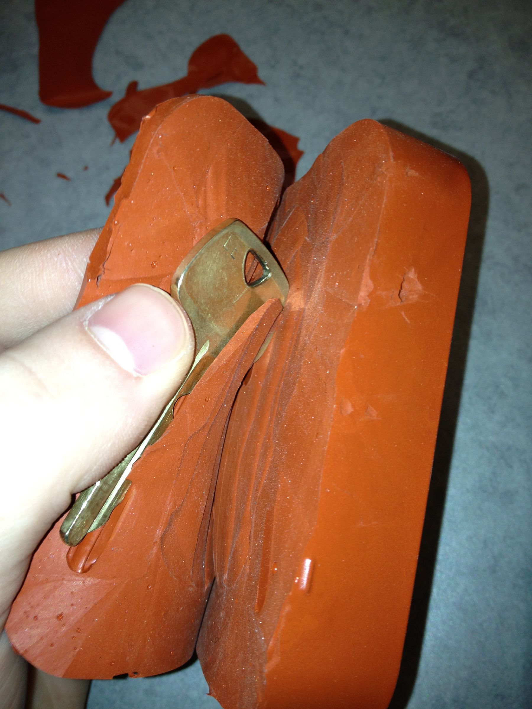 5 Step MacGyver Altoids Key Mold 5 Steps Instructables