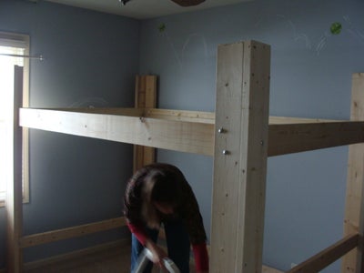 Double Size Bed Loft!