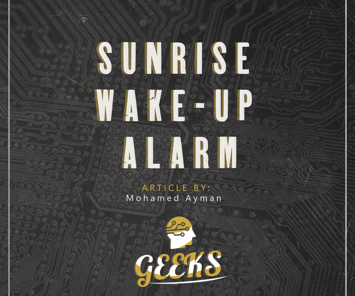 The Sunrise Wake-Up Alarm