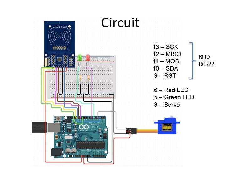 Arduino RFID/NFC Servo Motor Arduino Tutorial, 47% OFF