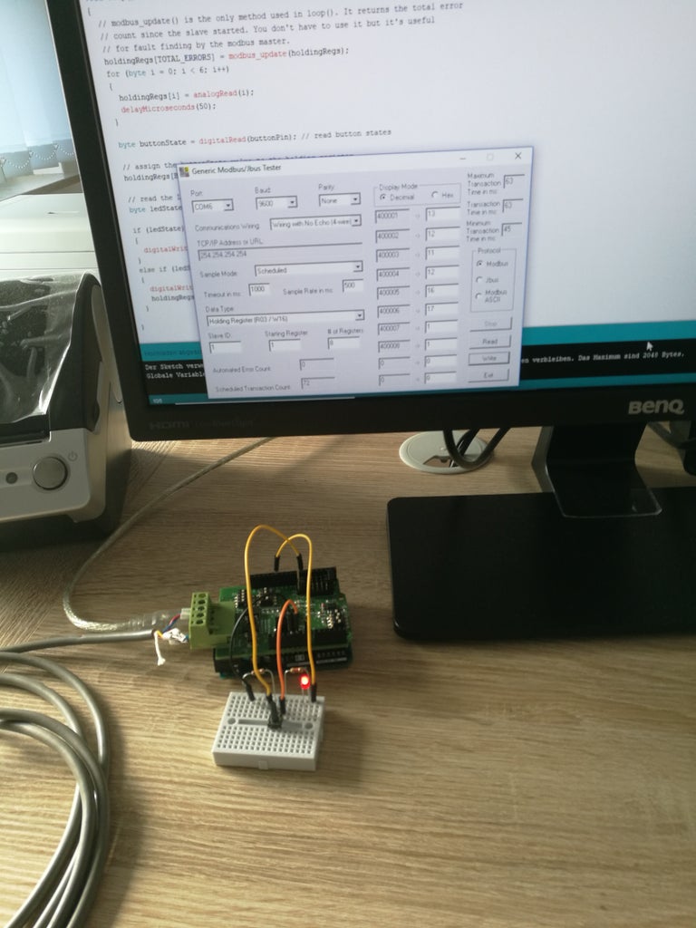 How to Use Modbus With Arduino : 8 Steps - Instructables