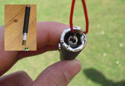 Fixing the Laser Tip to the Barrel