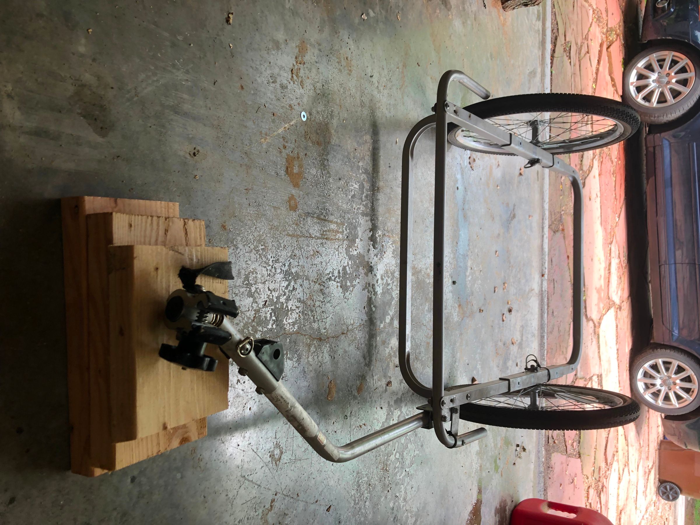 Folding Bike Trailer With Tent 5 Steps Instructables