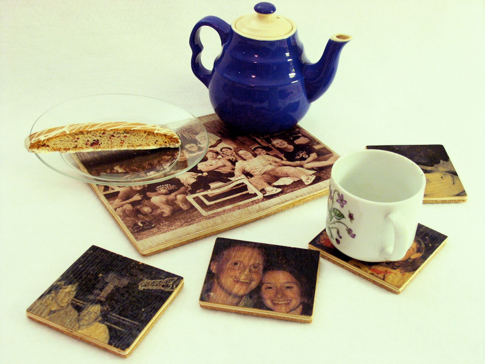 Printing Colour Images on to Wood: Place Mats & Coasters