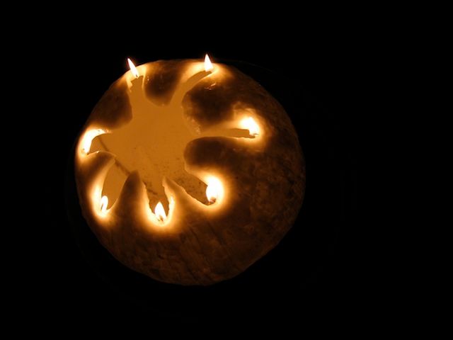 Two Foot Wide Sphere Candle