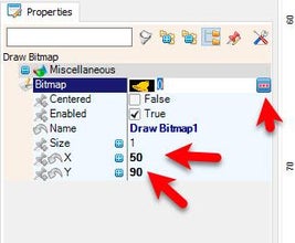 In Visuino Set M5 Stack CoreS3 Display
