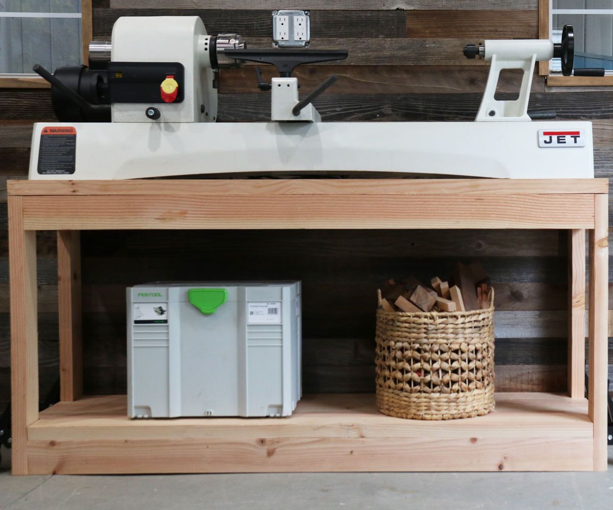 DIY Rolling Workbench