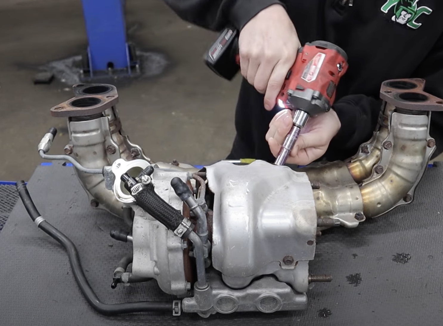 WRX Equal Length Header Install 2015+ WRX FA20 9 Steps Instructables