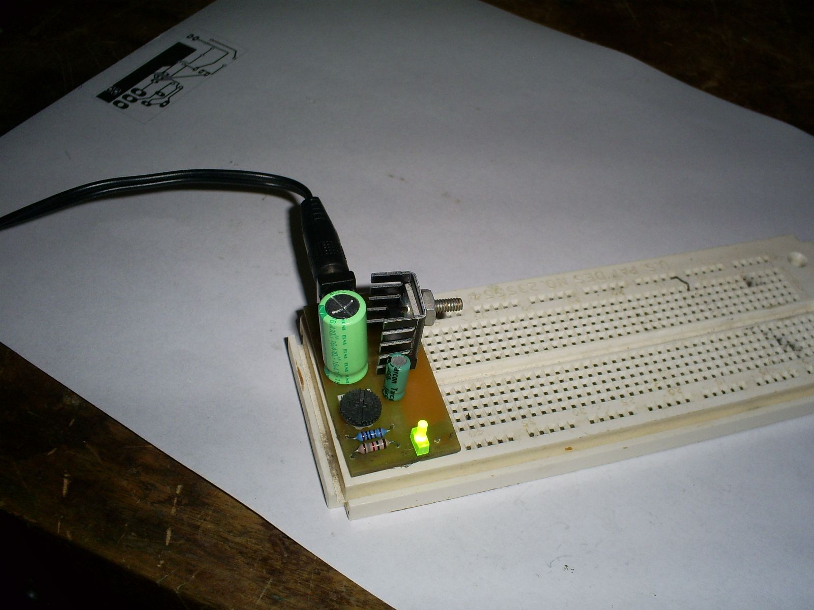 Make a Breadboard Power Supply