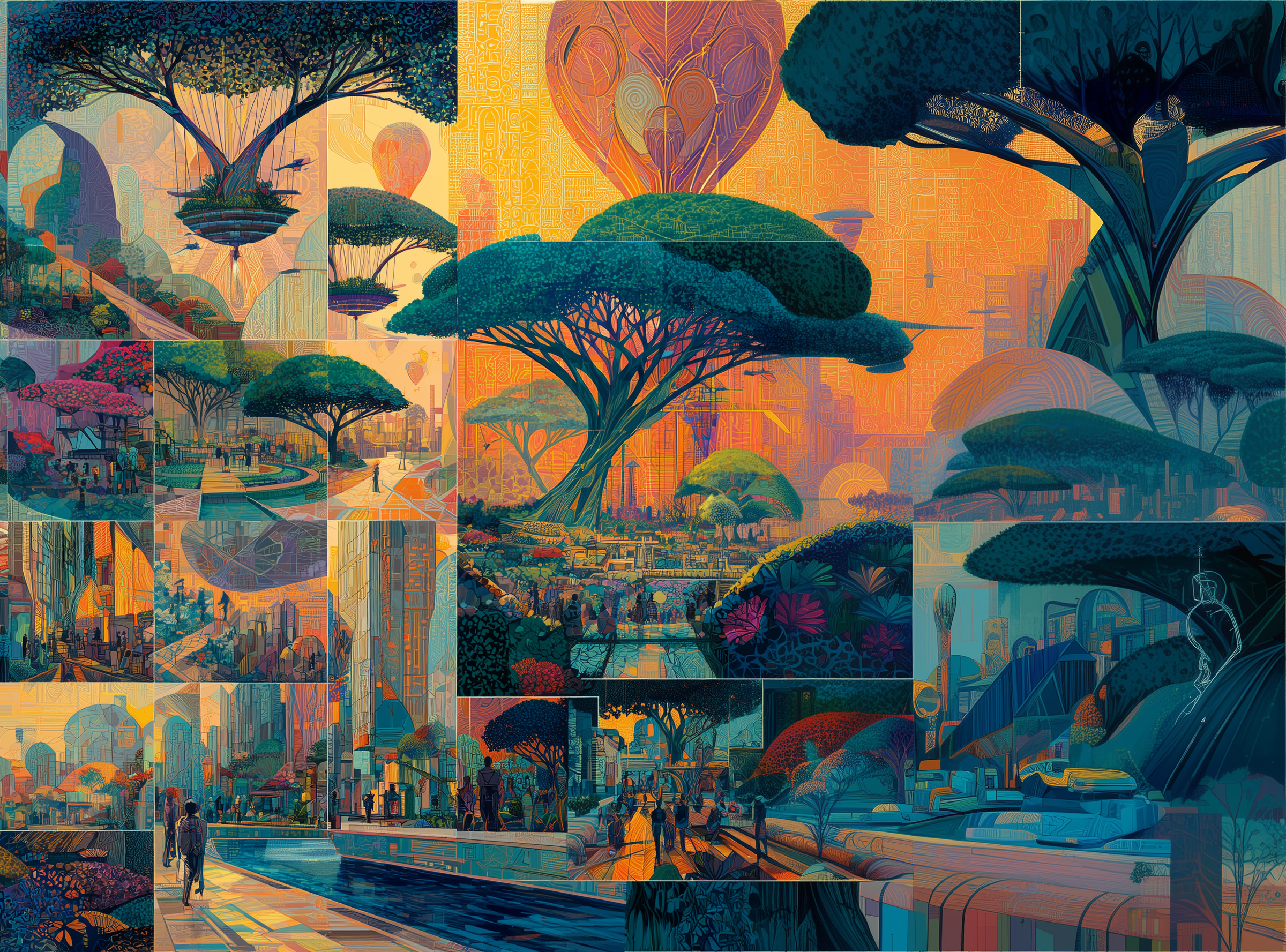Stitching Space & Time: a Worldbuilding Project