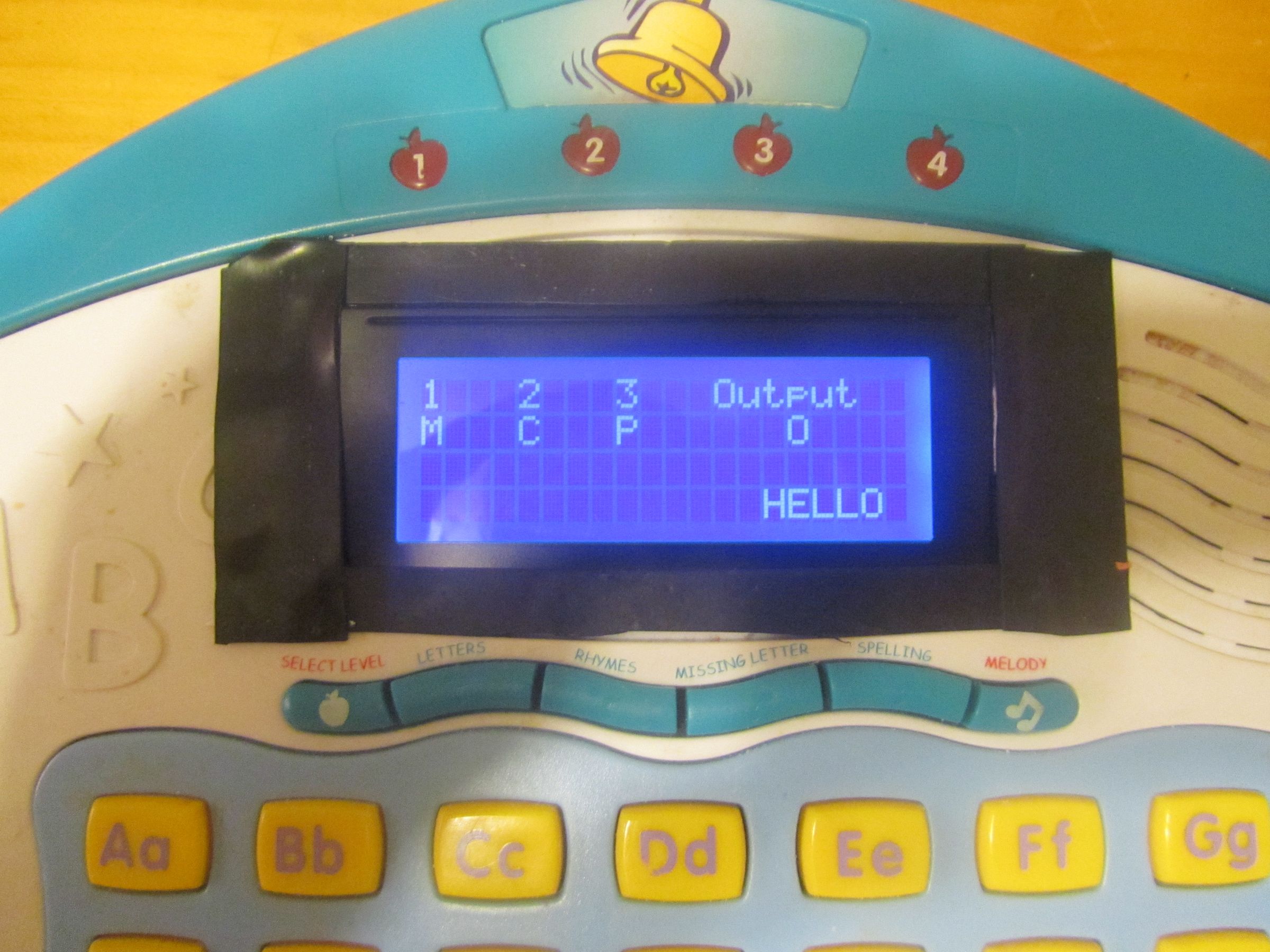 Kid's Game to Arduino Enigma Machine