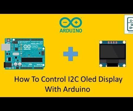 How to Control I2C Oled Display With Arduino 