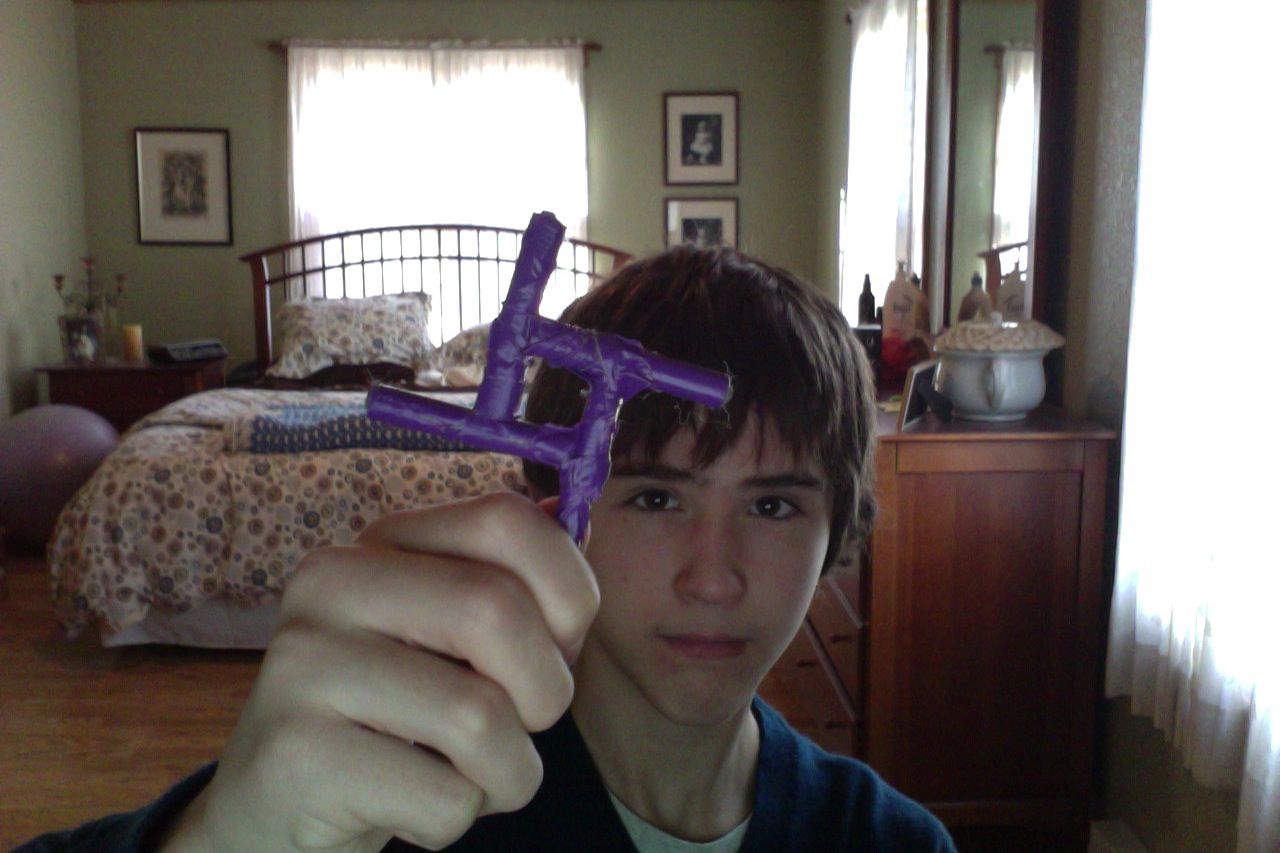 Duct Tape Ninja Throwing Star!