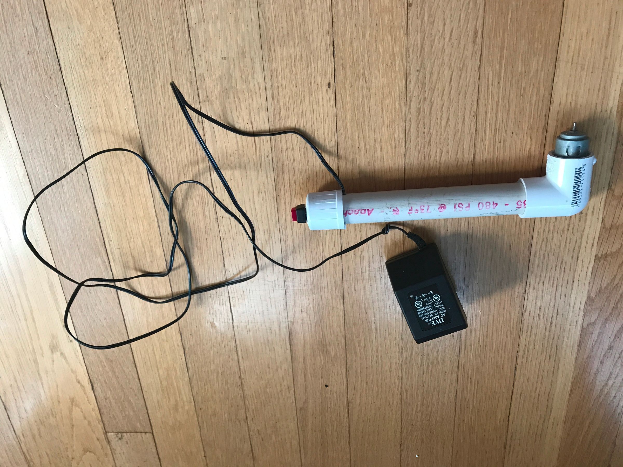 DIY Dremel Tool Made of PVC Pipe 4 Steps Instructables