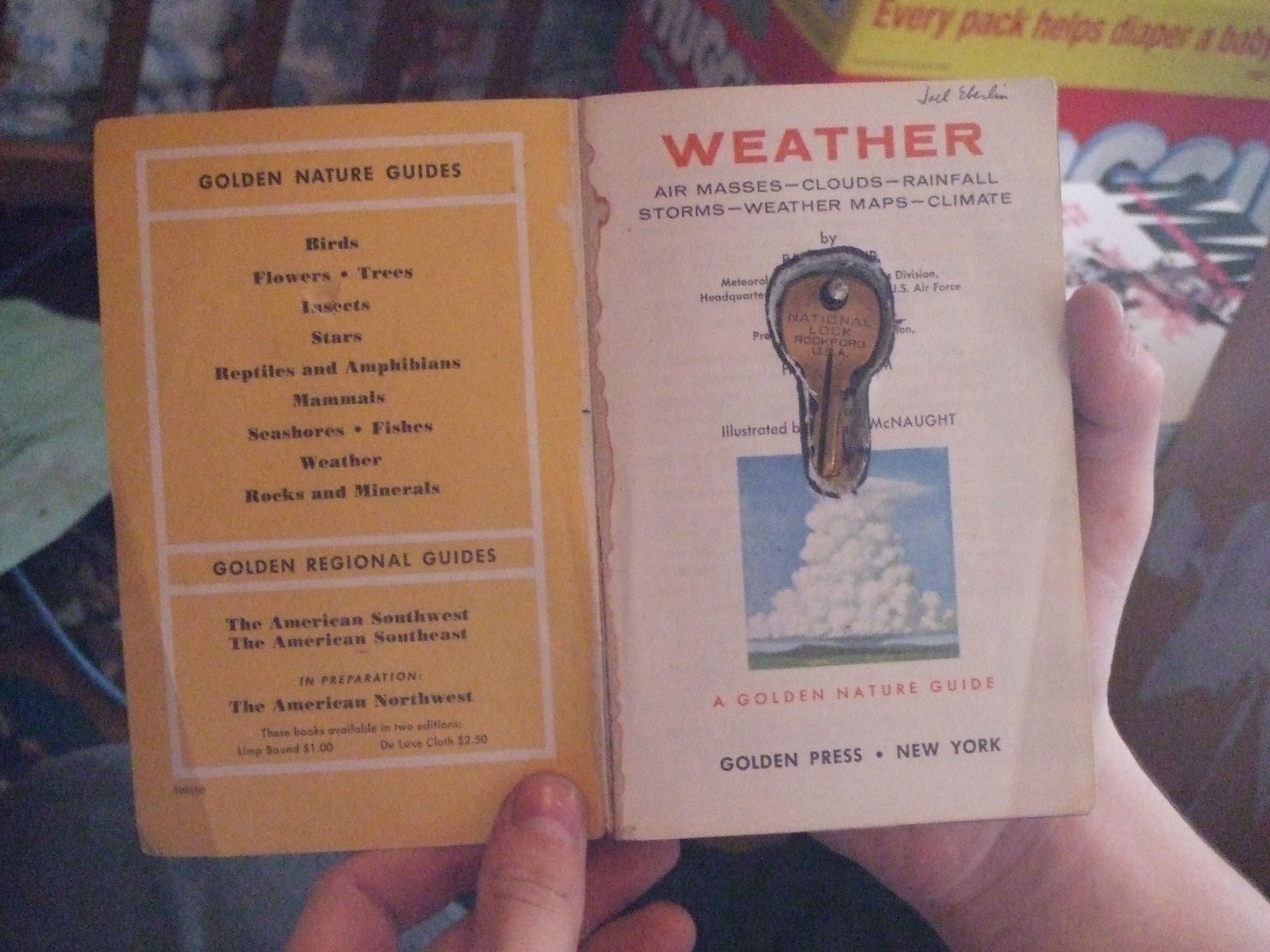 HIDDEN KEY IN A BOOK