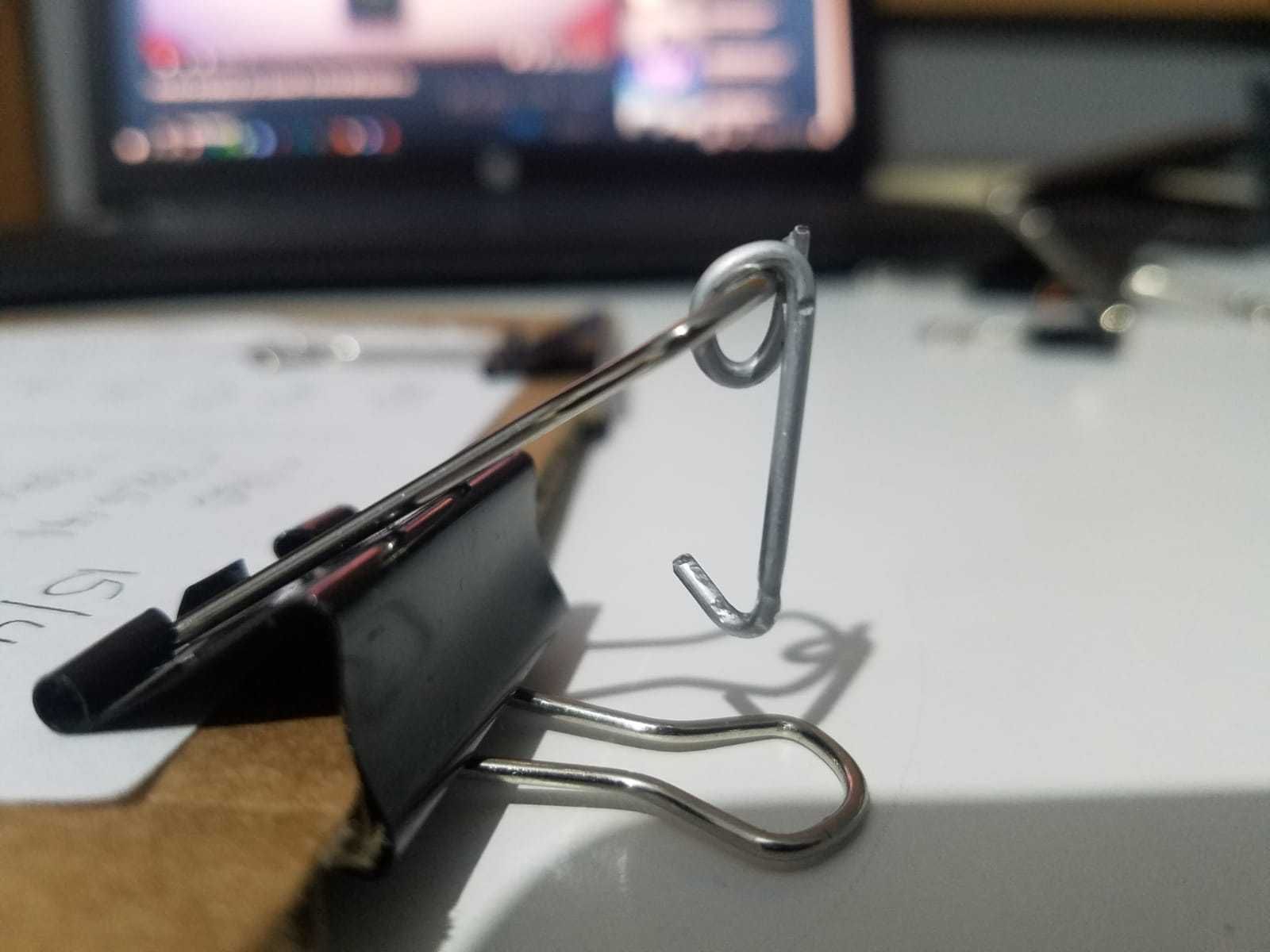 Binder Clip Open Lock 3 Steps Instructables