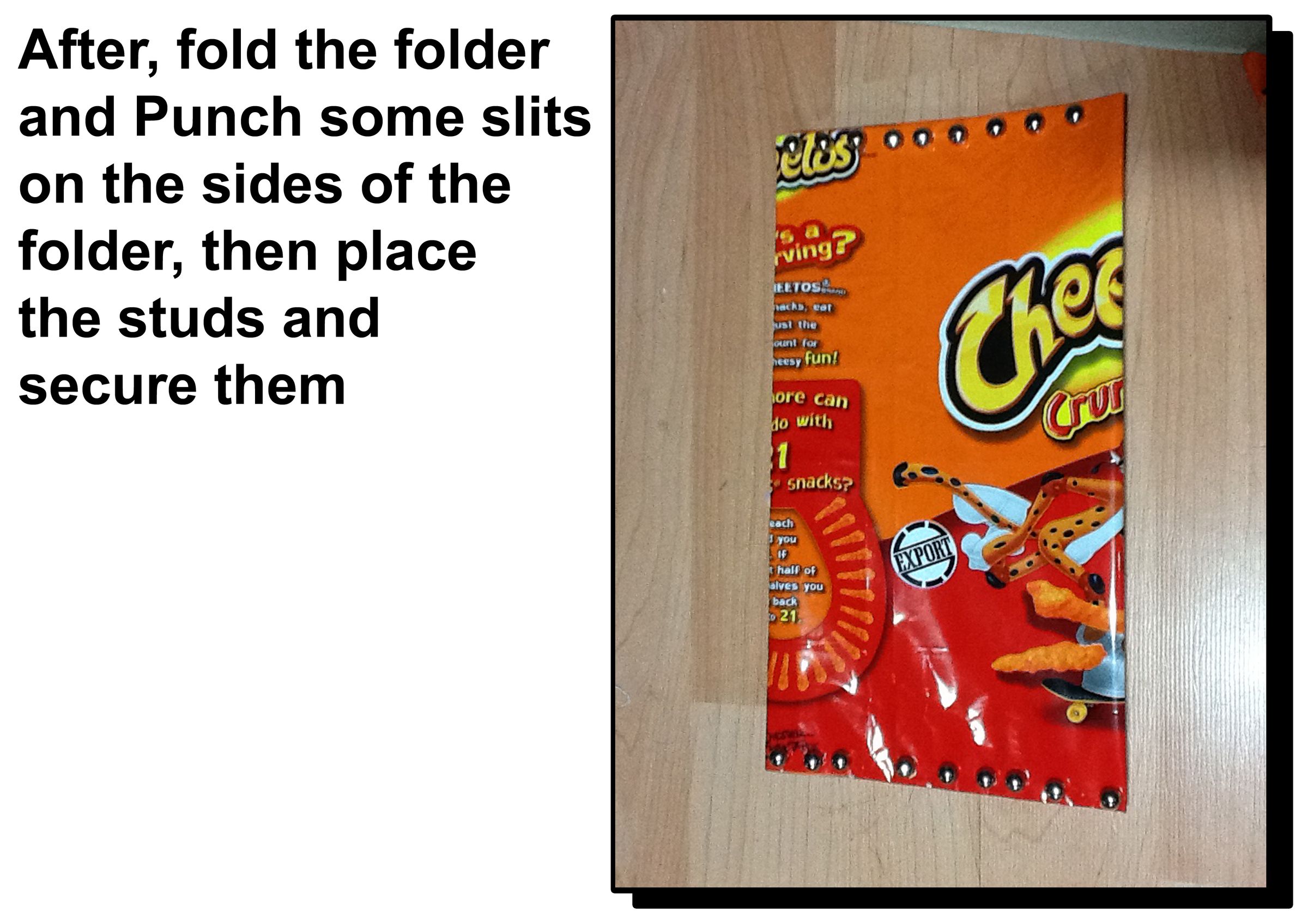 How to Make an Ipad Sleeve From a Junk Food Wrapper 5 Steps