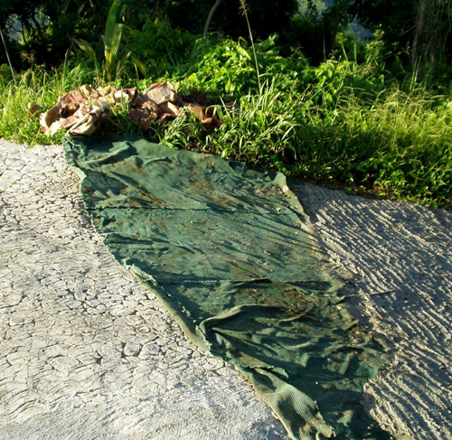 ROAD REPAIR With NYLON-CEMENT