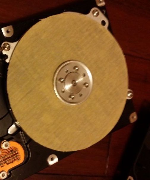 Hard Drive Sander
