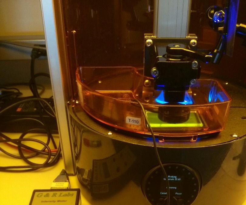 Adjusting for Changes in Light Intensity With the Ember Printer