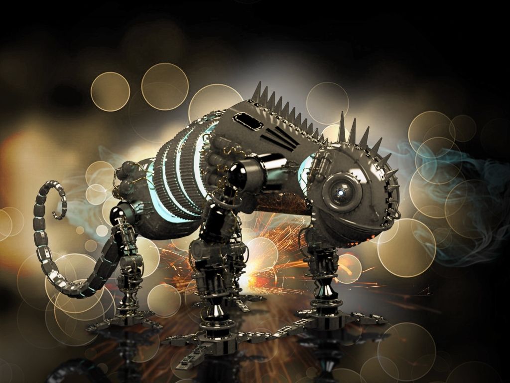 Dinobot- Heavy metal robot for 3D print