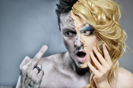 Split Face Diva - SFX Makeup Tutorial