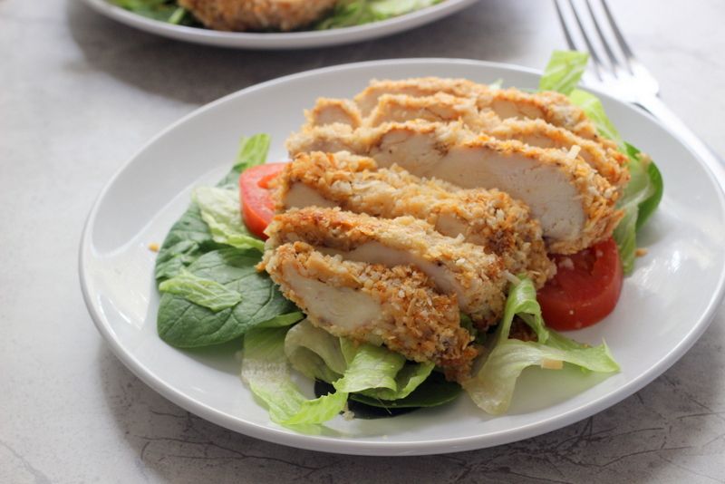 Coconut Chicken (Oven Fried)