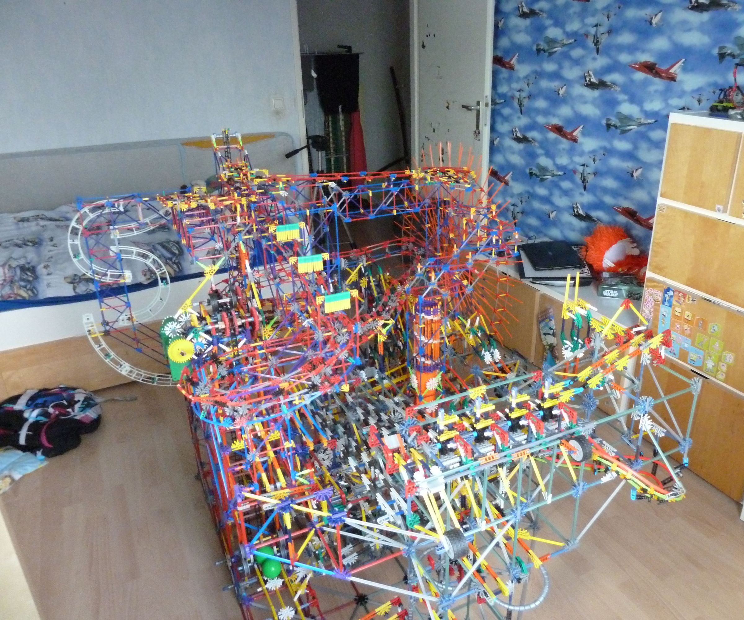Composition a Knex Ballmachine