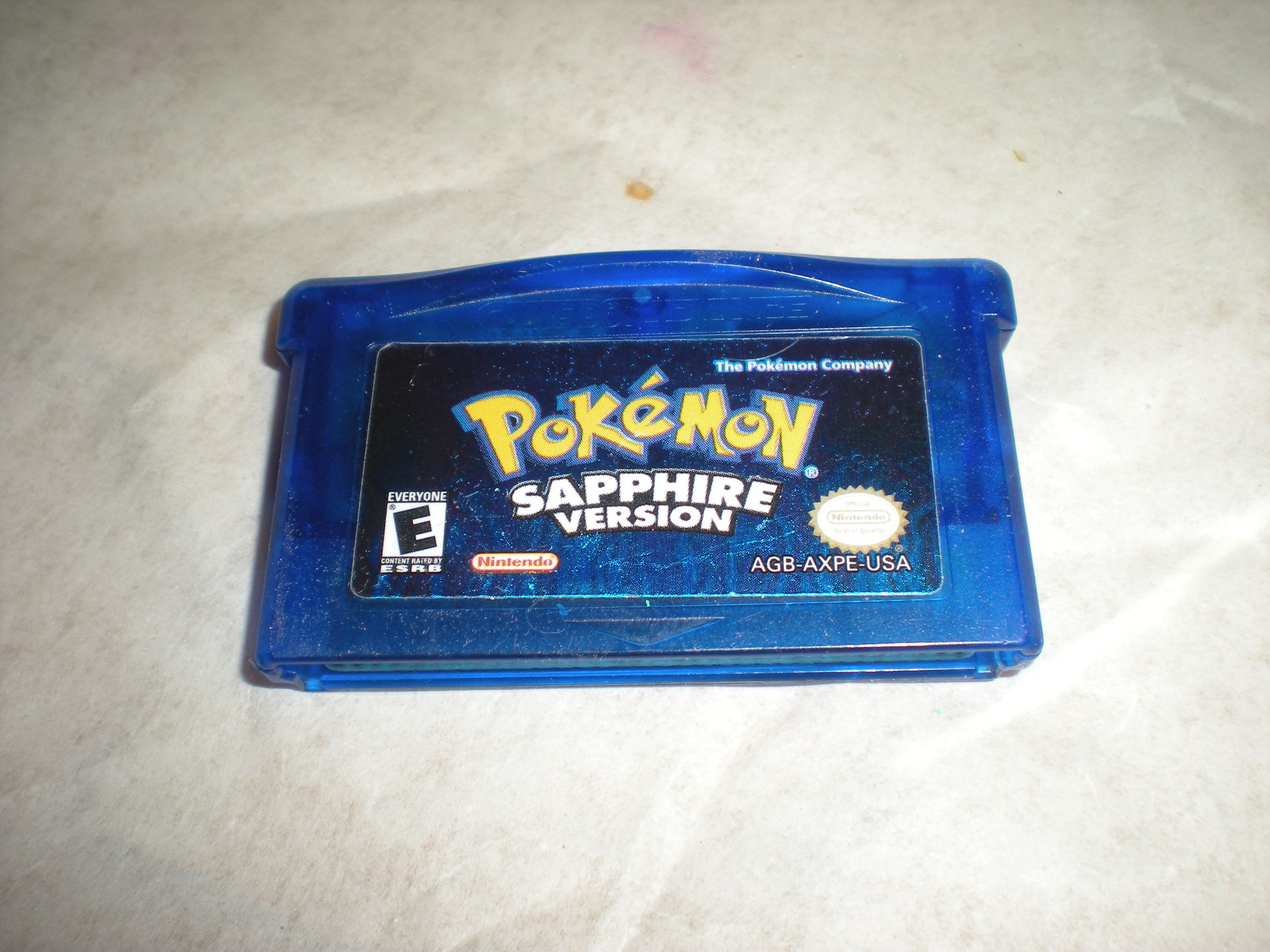 Pokemon Sapphire Battery Replacement