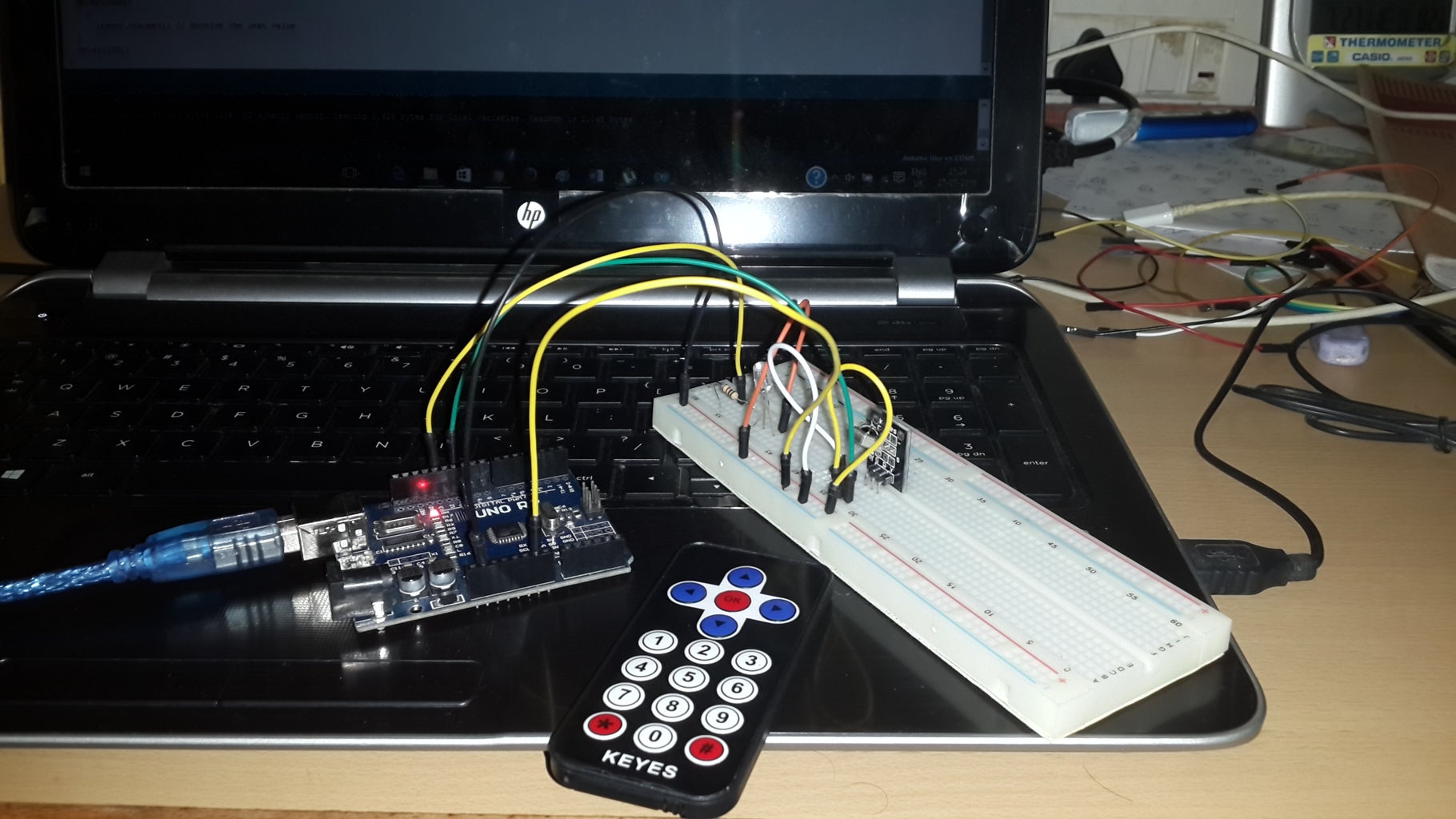 IR Remote Controlled Led With Arduino